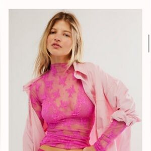 Free People Lady Lux layering top